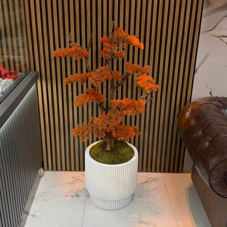 Yapay Bonsai Ağacı – Turuncu